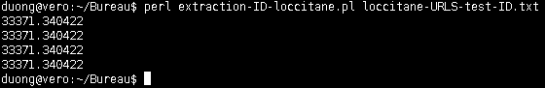 IDs extraits par script Perl automatique - AUTOVEILLE
